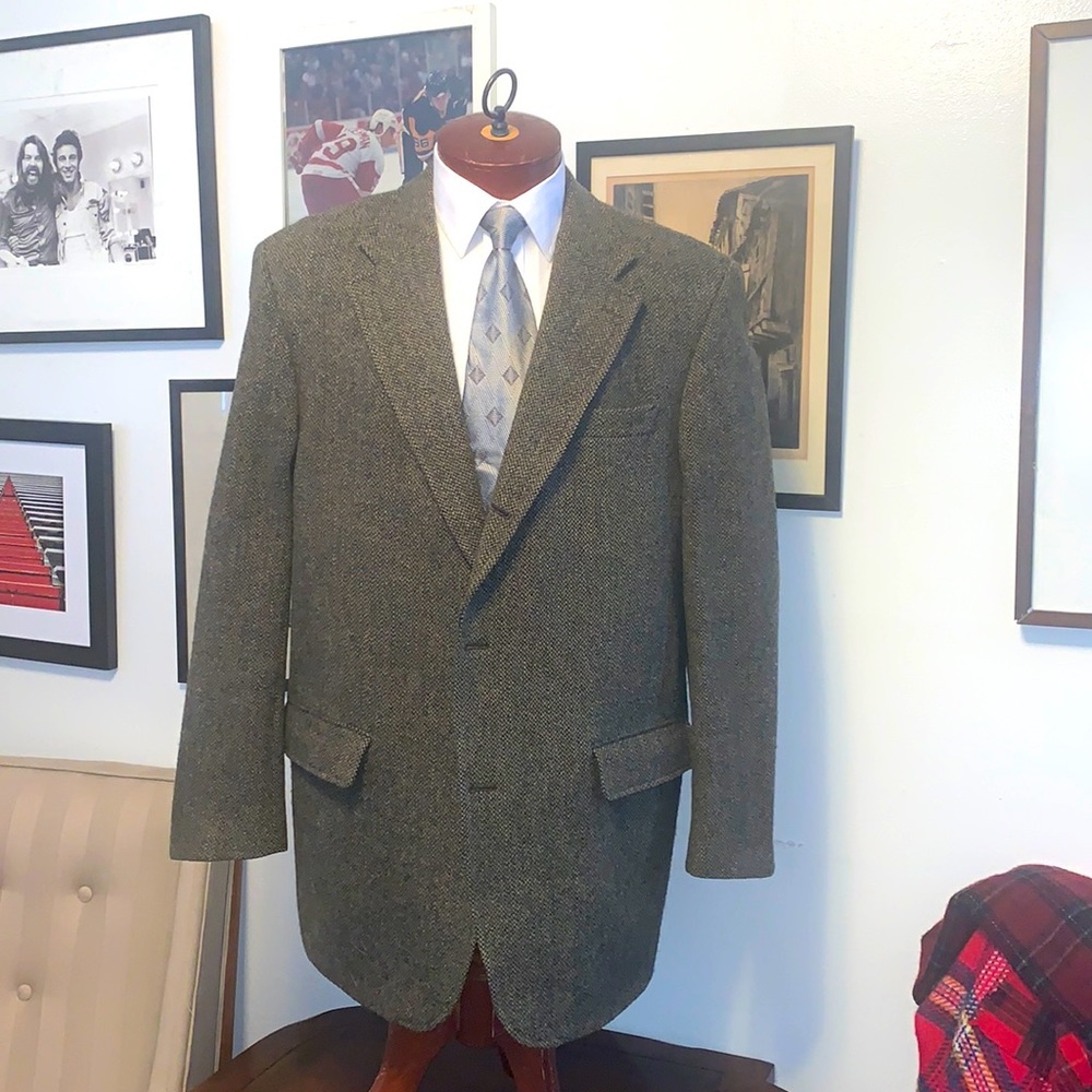 Mens J. Press tweed jacket 44T